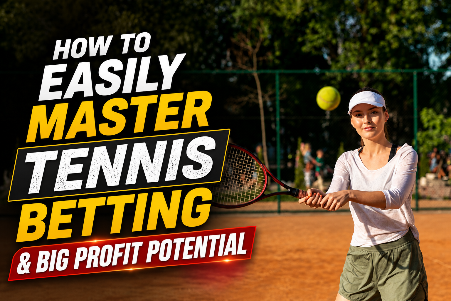 How To Easily Master Tennis Betting & Big Profit Potential