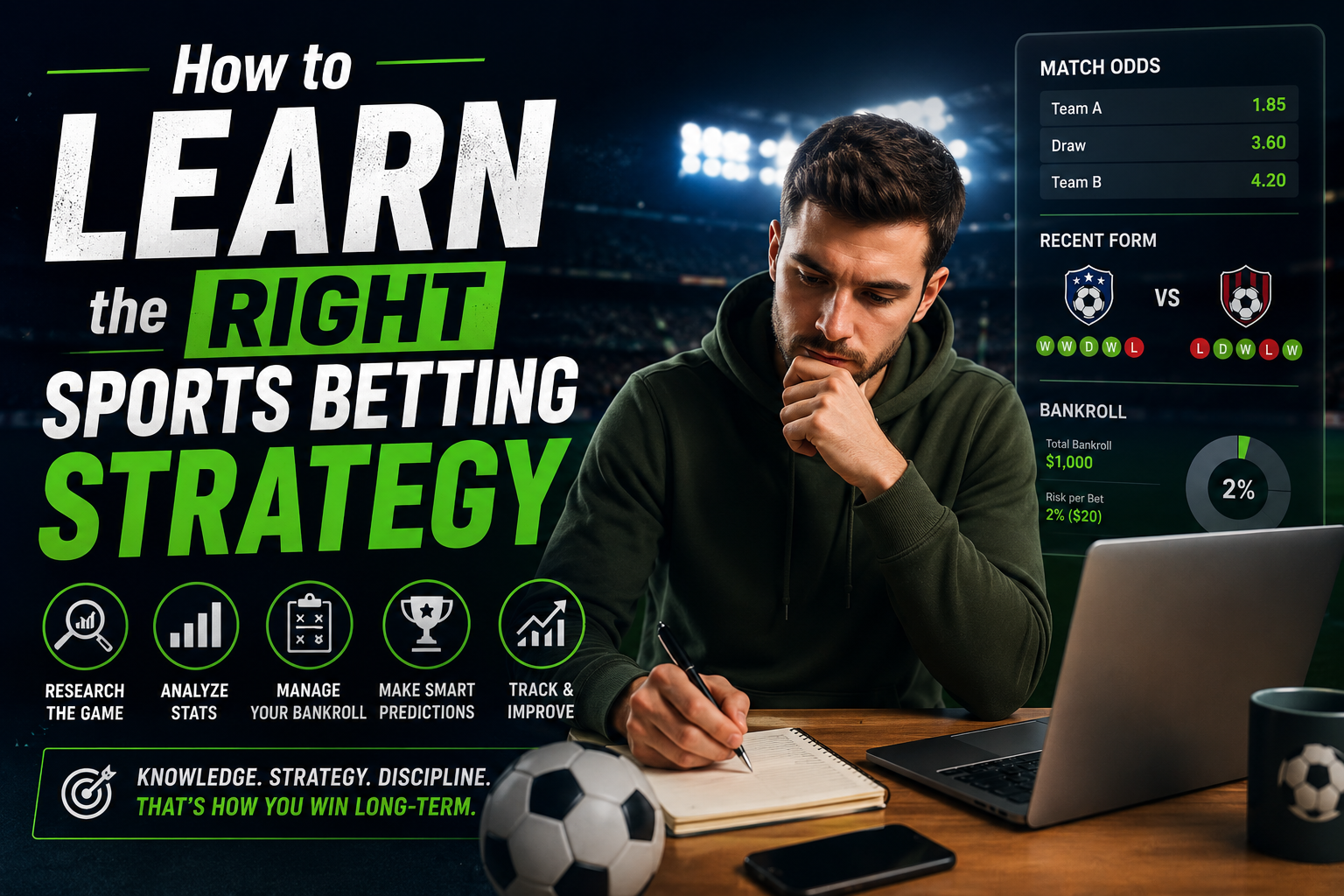 How to Learn the Right Sports Betting Strategy